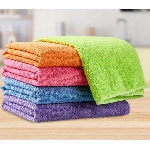 抹布家用多功能厨房洗碗布保洁擦车吸水毛巾超细纤维百洁布